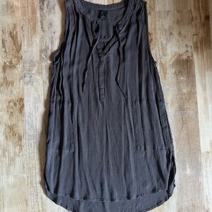 Prana Textured Brown Top